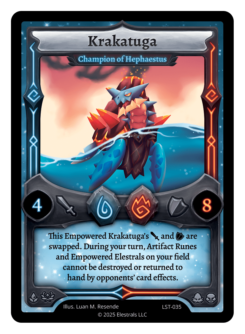 Krakatuga - Champion of Hephaestus - LST-035